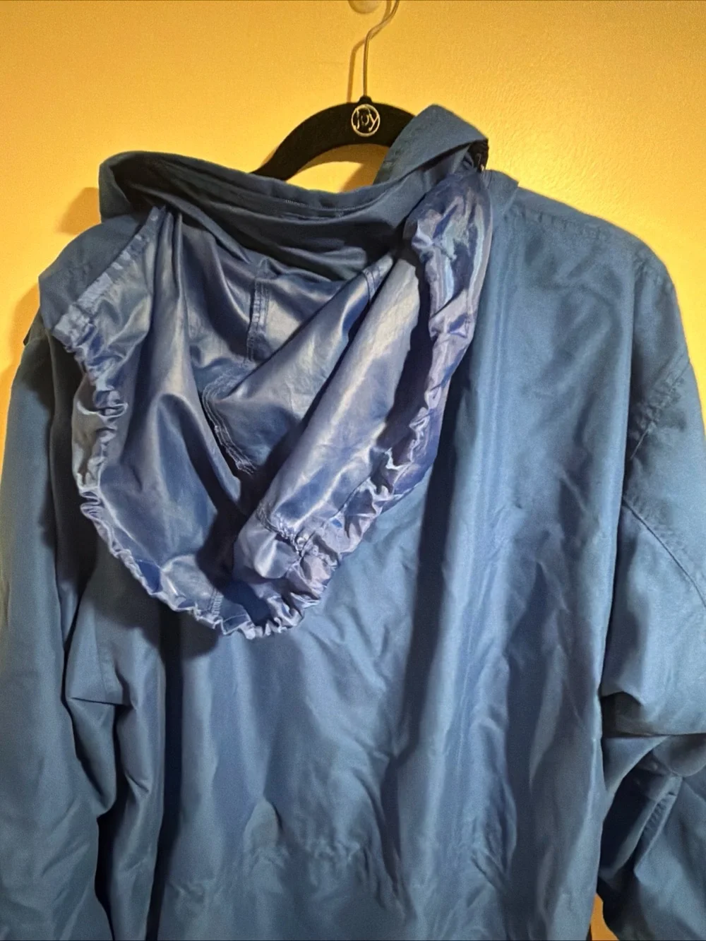 Men's Blue Insulated Parka Jacket - Classic Outdoor Coat